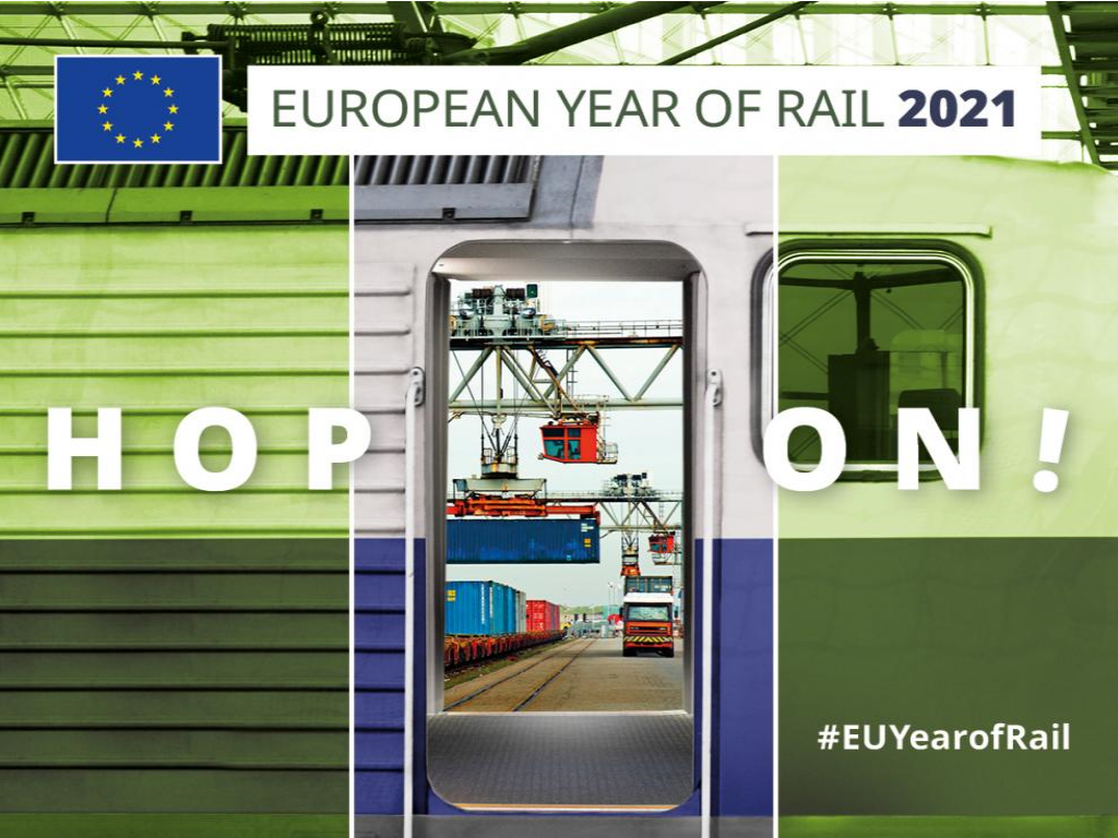 El viaje comienza: ¡2021 es el Año Europeo del Ferrocarril!